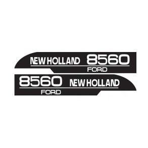 M�rkats�t Motorhjelm Ford 8560 VH + HH