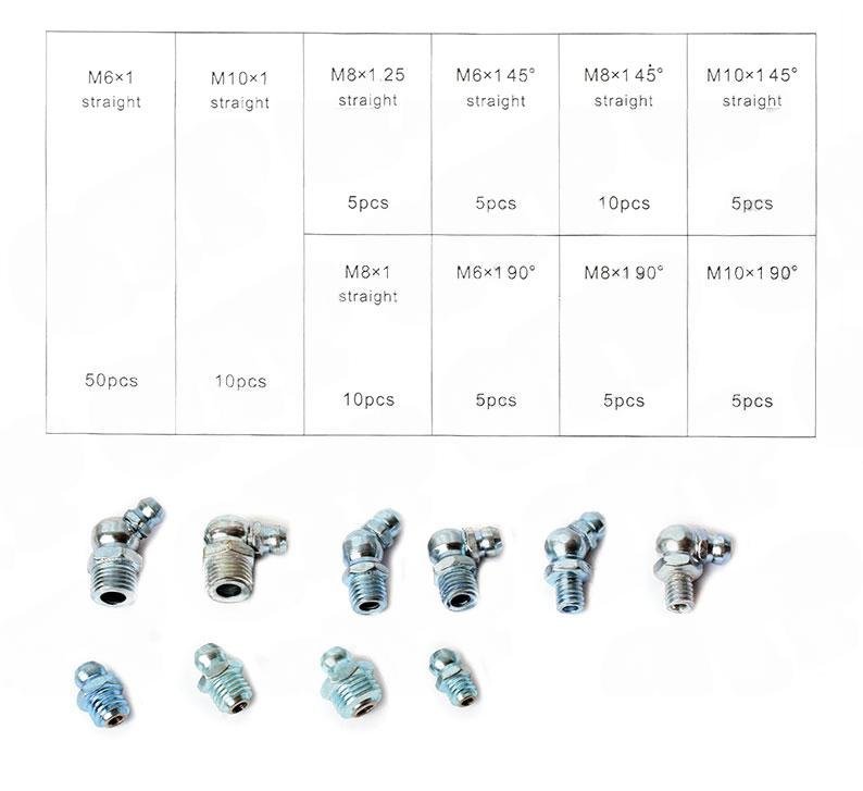 Sm�renippels�t Metrisk 110 stk
