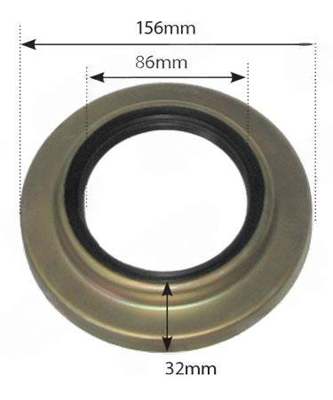 Halvakselt�tning Ford 8210 Sen