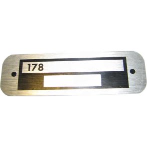 M�rkat 178 til serienummer