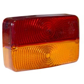 Baglygteglas til 4207 ** Forlygteglas er 53792 **