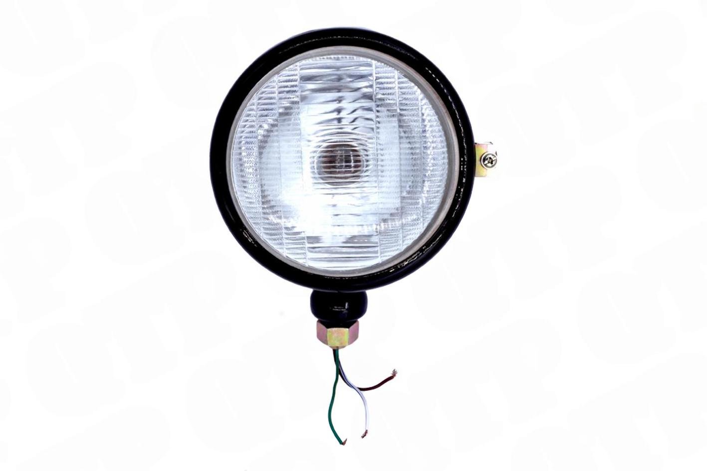 Str�lkastare svart (v�nster) 40/45W | BPF | Klar lins | Sidomonterad lampa | 51271