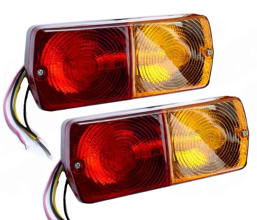 Bakre positionslampa 12v flat