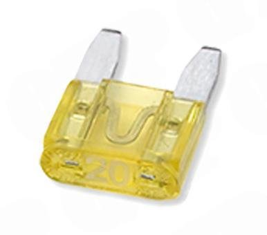 Sikring 20 Amp Gul