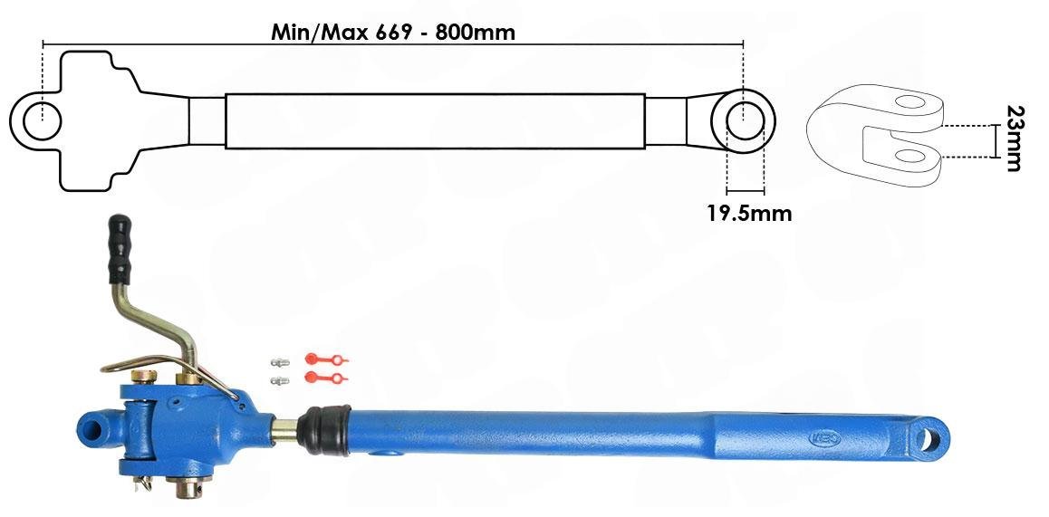 Planeringsl�da Komplett Ford 4000