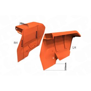 Sk�rm (S�t) | 135 & Box 820mm Smal 300mm | 63299 | 30/844-64, 30/844-65, 1884878M91