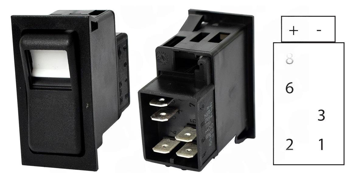 Str�mbrytare 300 Taklampa 6755 3-l�ge (Av/1/(2))