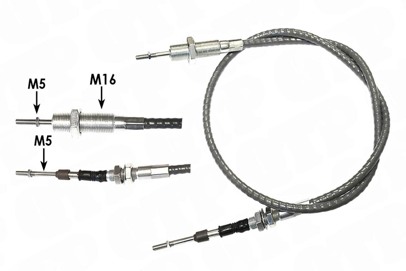 Kabel Quicke Loader 1.2m (gevindender)