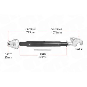 Topled Knogle Kat 2 / 2 Krog 520 mm Heavy Duty | KH22520
