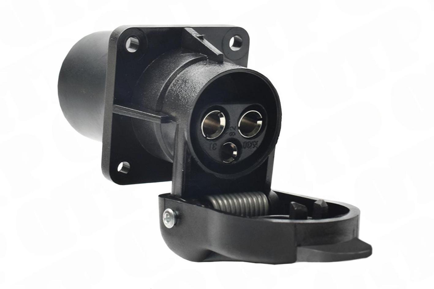 Stik 3-polet - 4 bolte fastg�relse