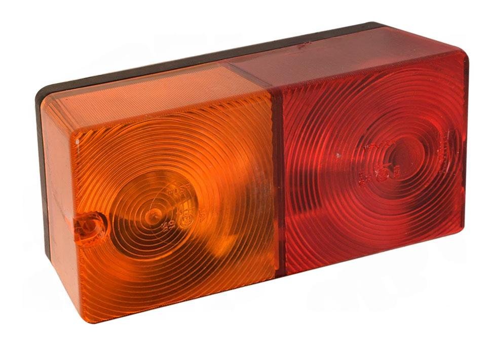 Lampkombination rektangul�r 12V