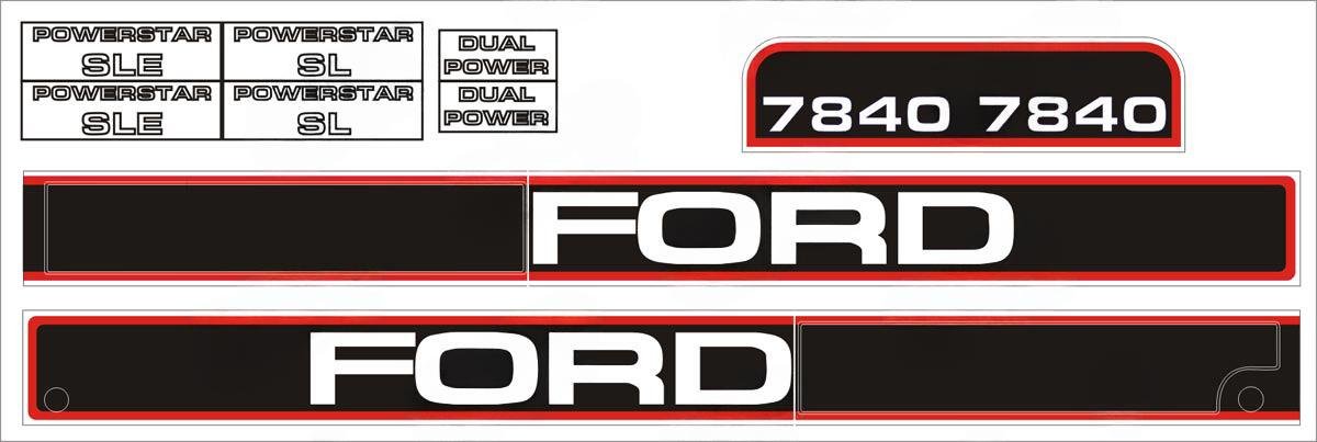 M�rkats�t Ford 7840 - Op Til 96