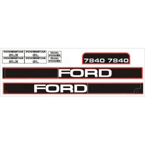 M�rkats�t Ford 7840 - Op Til 96