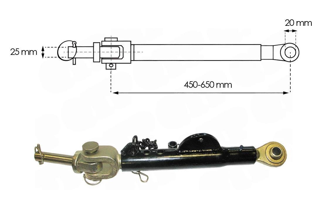 Stabilisator Ford TM & 60s Heavy Duty
