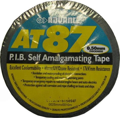 Sammanfogningsremsa svart 0,50 mm tjocklek