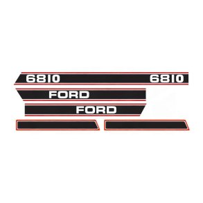 Ford M�rkatkit 6810 R�d & Sort