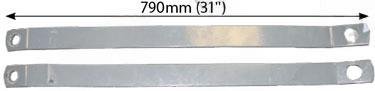 T-st�ng dragkrok stabilisatorst�ng x 2