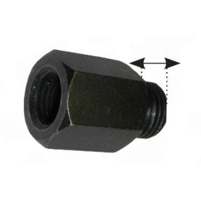 Adapter til sen type br�ndstofhane 20