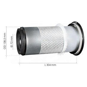 Luftfilter 350-362 Ydre