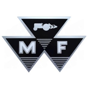 M�rkat trekantet Massey Ferguson stor