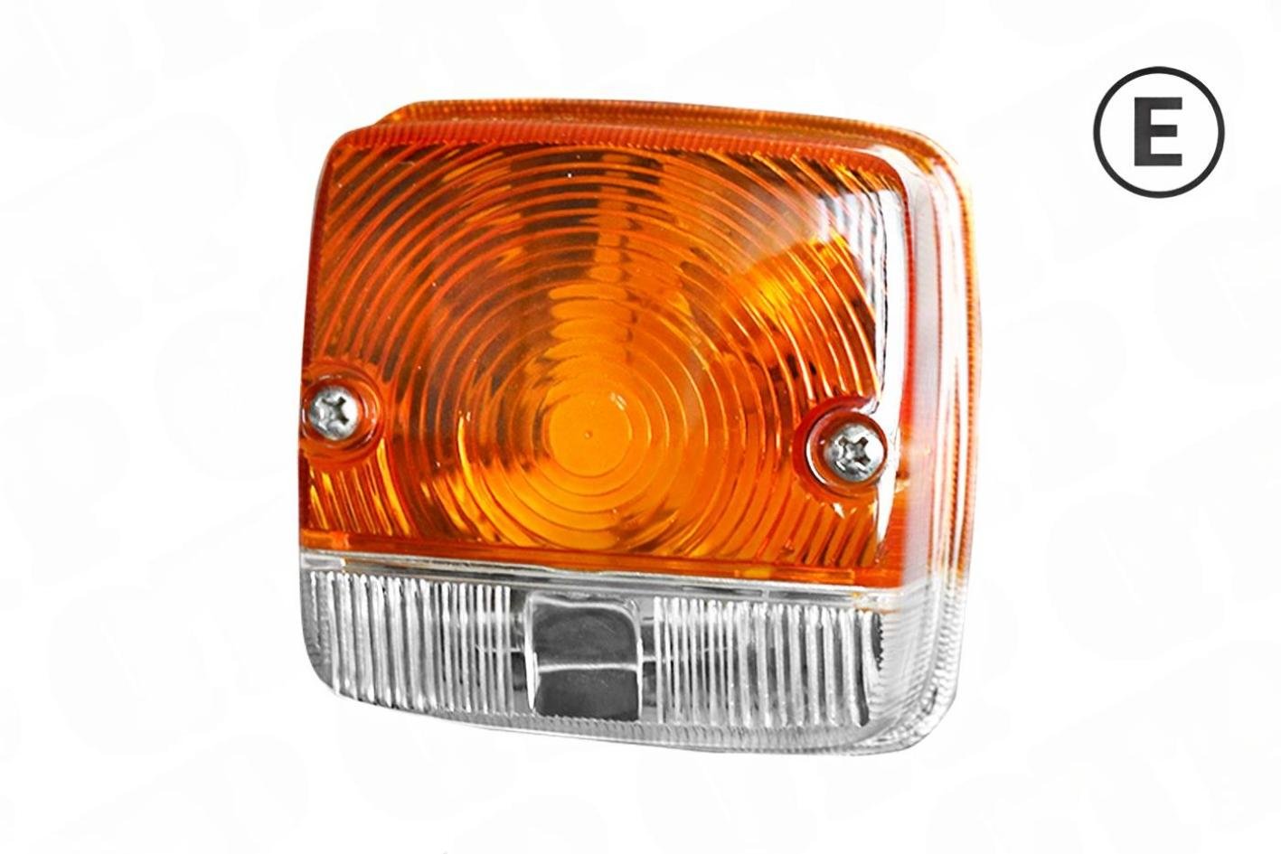Forreste blinklys parkeringslampe 200s 300s Passer ogs� til John Deere 40 50 SG2 84mm lang 84mm h�j 51mm dyb