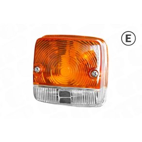 Forreste blinklys parkeringslampe 200s 300s Passer ogs� til John Deere 40 50 SG2 84mm lang 84mm h�j 51mm dyb