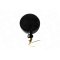 Str�lkastare svart 40/45W | V/Mtg BPF | Levereras med klar lins | 51501