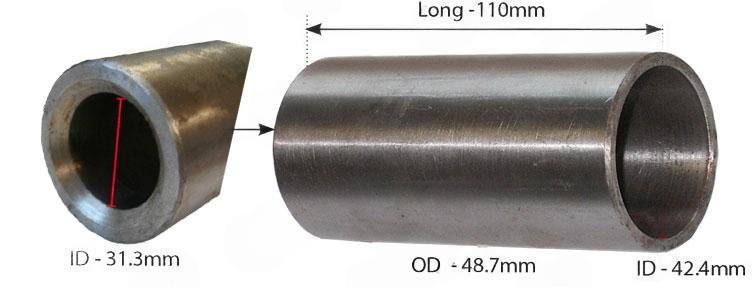 B�sning Konisk Stonefork Tine
