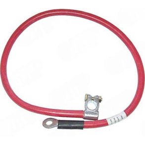 Batterikabel 900mm Positiv 50mm - R�d
