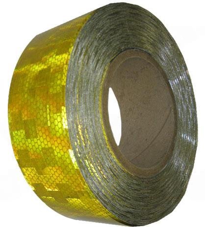 Reflekstape orange pr. mtr