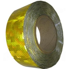 Reflekstape orange pr. mtr