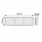 Lampa Trippelmodul Backljus 10-30V 40cm