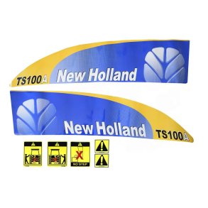 M�rkat New Holland TS100A Inkl. Advarsel
