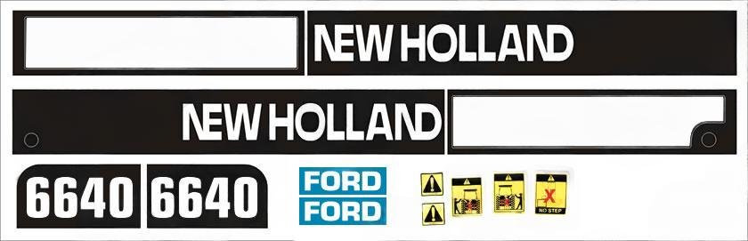 M�rkat Ford New Holland 6640 Fra 1997