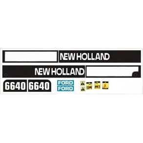 M�rkat Ford New Holland 6640 Fra 1997
