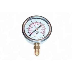 Manometer Olietryk 140 PSI Glyserinfyldt