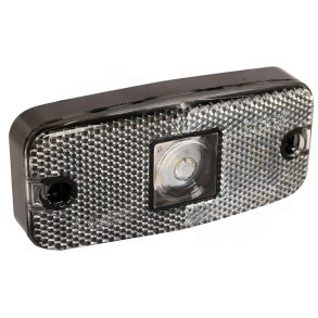 Markeringslampe LED Foran Klar 10/30V 21cm Kabel