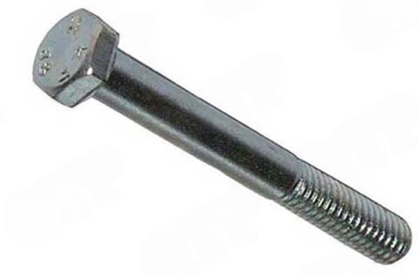 Bult M6 x 50 Metrisk Grov Zink & Gul