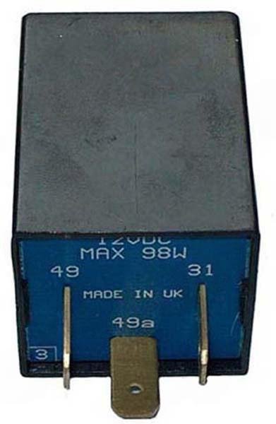 Blinkrel� elektronisk