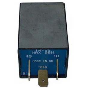 Blinkrel� elektronisk