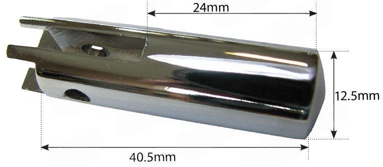 H�tteknap FE 35 - Krom