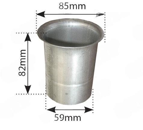 Flange svejse i John Deere udst�dningsboks 6810-69