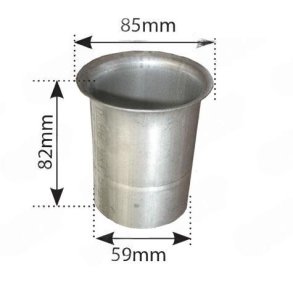 Flange svejse i John Deere udst�dningsboks 6810-69