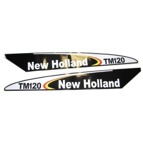 M�rkat New Holland TM120 - S�t Tidlig Type Sort