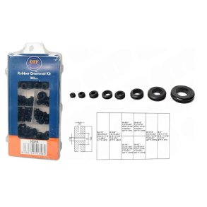 Gummigennemf�ring S�t 180 stk