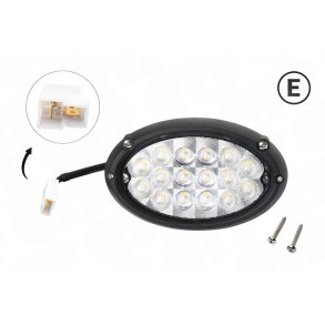 Arbejdslygte LED Oval Massey Ferguson 52 53 54 64 71 74 84 Series  | 67190 | 3786664M91