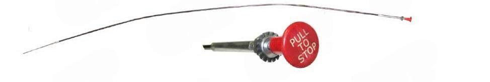 Stopkabel 1,5 m - R�dt greb
