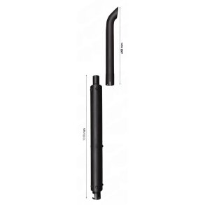Udst�dning Case CX90 med stakr�r