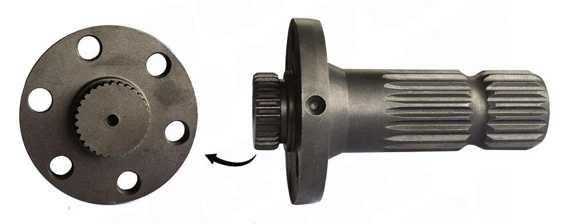 PTO-axel 7490 7495 7497 7619 7622 7624
