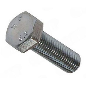 Bolt M8 x 25 Fin Zinkbelagt